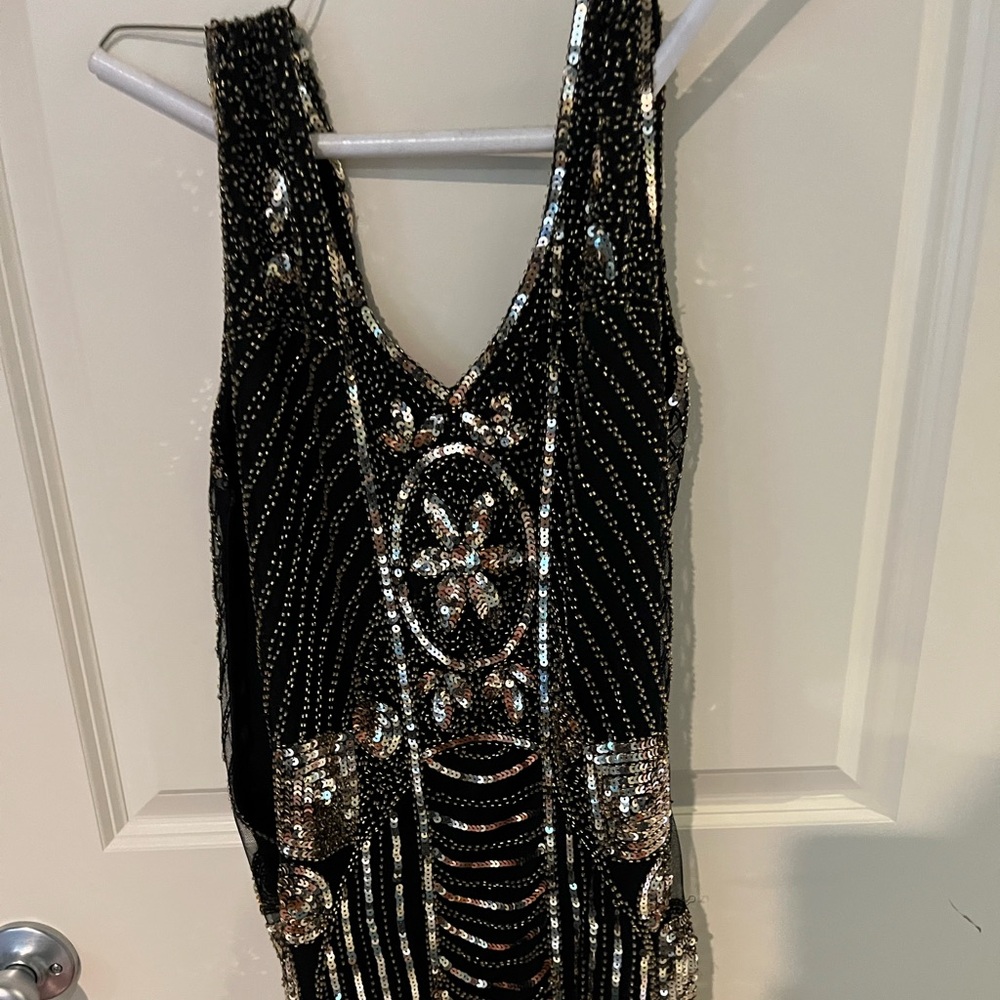Gorgeous 20s look sequin dress